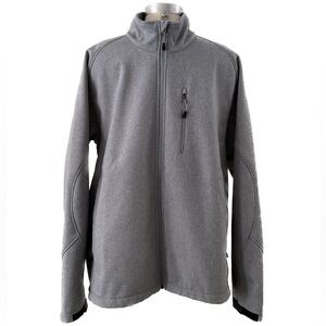 Kirkland Signature Light Grey Soft Shell Jacket Mens Size XL
